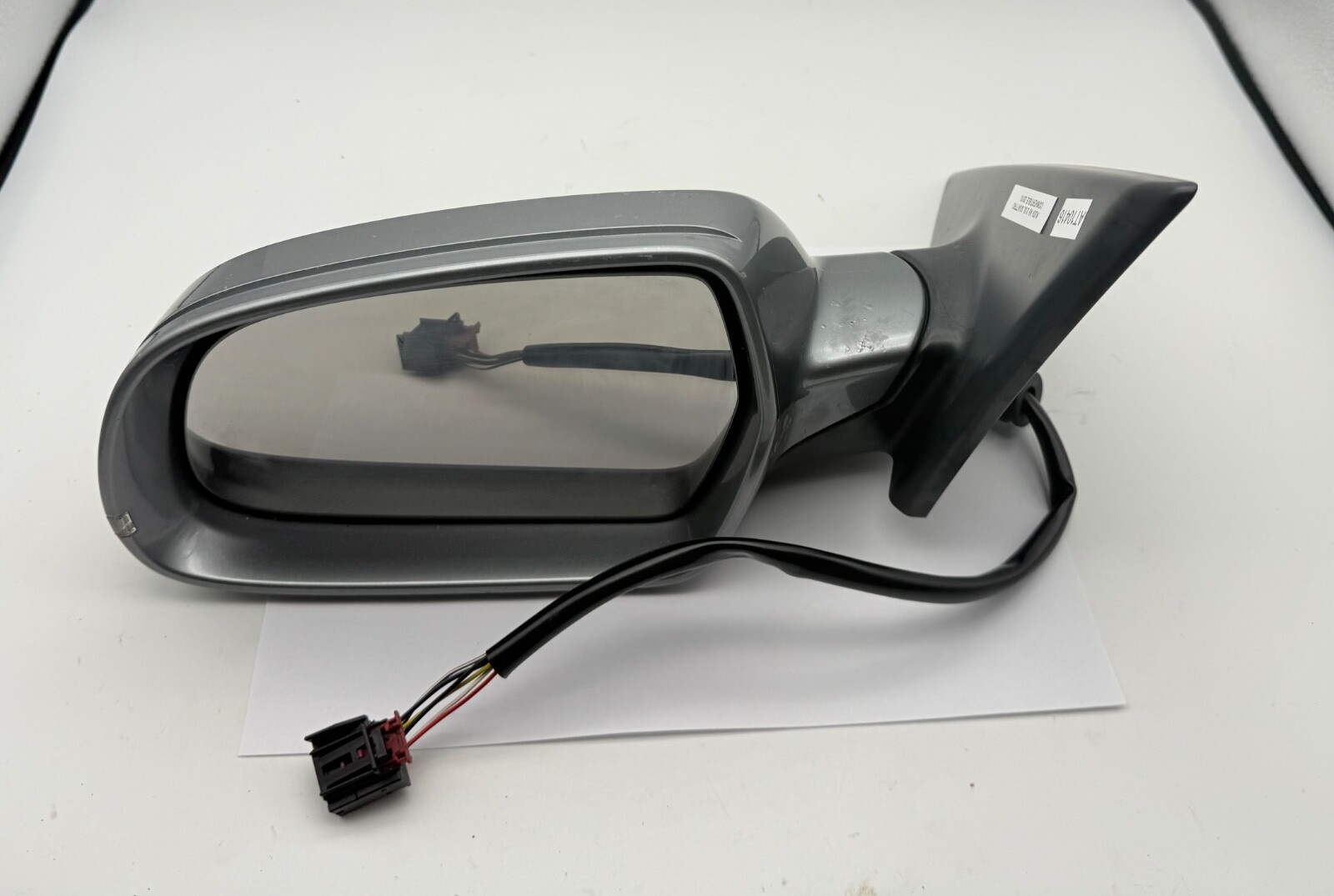 OEM 08-14 Audi A5 8F Quattro 2.0L Convertible Left Driver Side Mirror View Grey