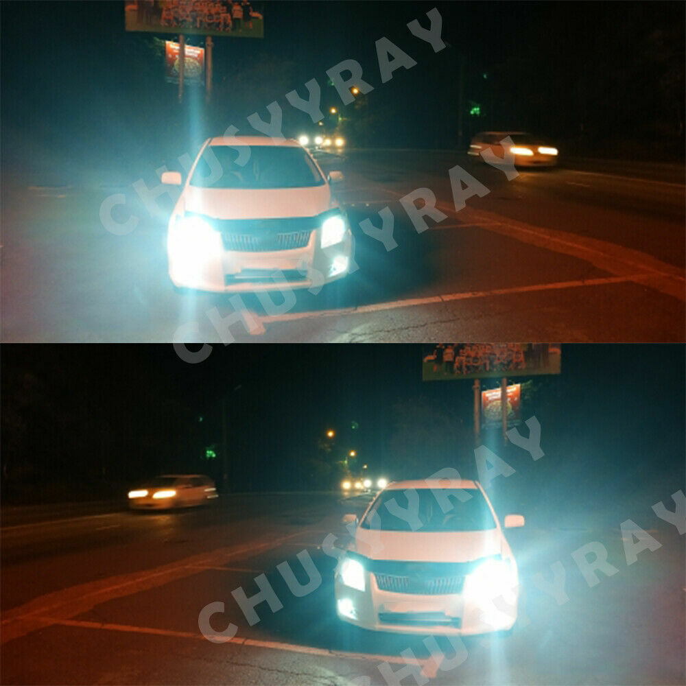 100W COB LED Bulbs Headlight Upgrade Kit for Peterbilt 579 587 Headlamps (LOW)