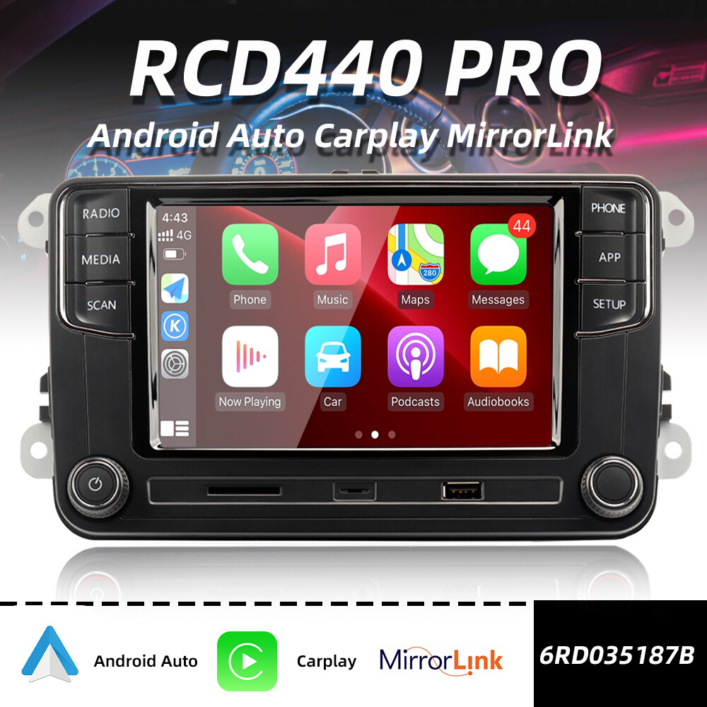 Noname RCD330 RCD340G RCD440 Android Auto CarPlay Car Stereo For VW Golf Jetta
