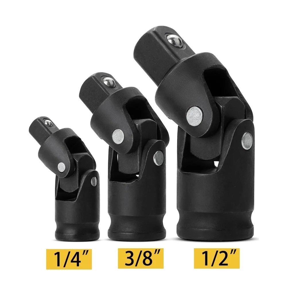 7PCS 1/4″ 3/8″ 1/2″ Drive Impact Socket Adapter Set Hex Shank Adapters&Reducers