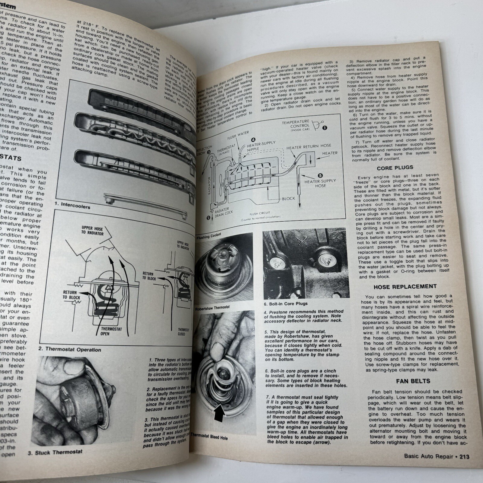 Motor Trend Basic Auto Repair Manual Petersen #02398 1972 Vintage