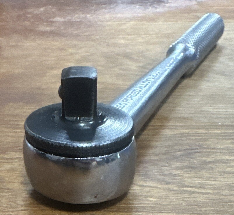 MASTER MECHANIC TOOLS 3/8” DRIVE FINE TOOTH RATCHET, THUMB WHEEL, T1260, USA