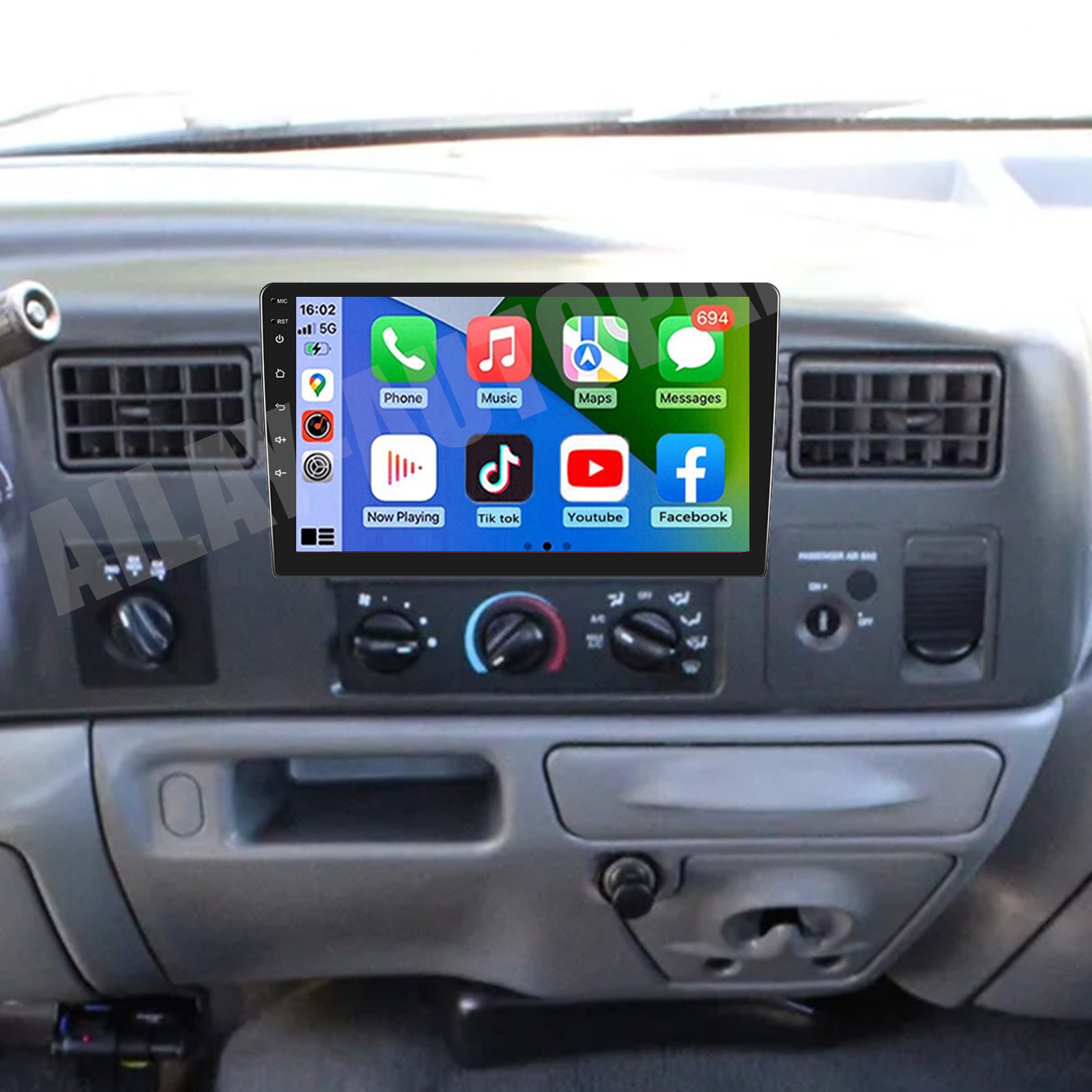 10” Carplay For Ford F250 F350 1999-2004 Android 15 Car Stereo Radio GPS 2+64GB