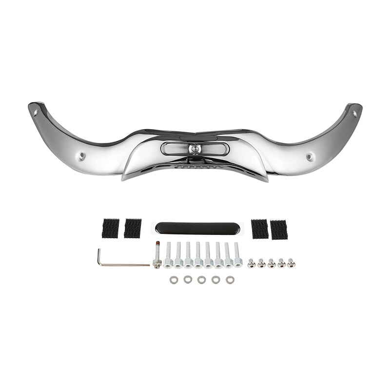 Chrome Windshield Windscreen Trim Kit For Harley Road Glide 04-13 FLTR EFI FLTRI