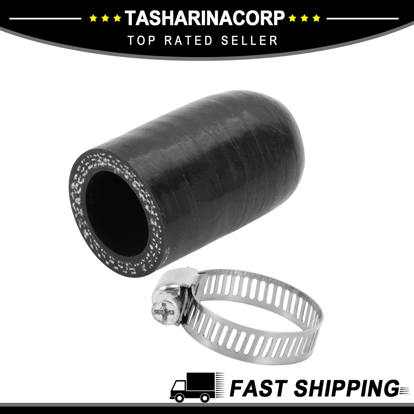 3/4″ 19mm ID 3-ply Polyester Silicone Rubber Hose End Cap 4.5mm 40mm