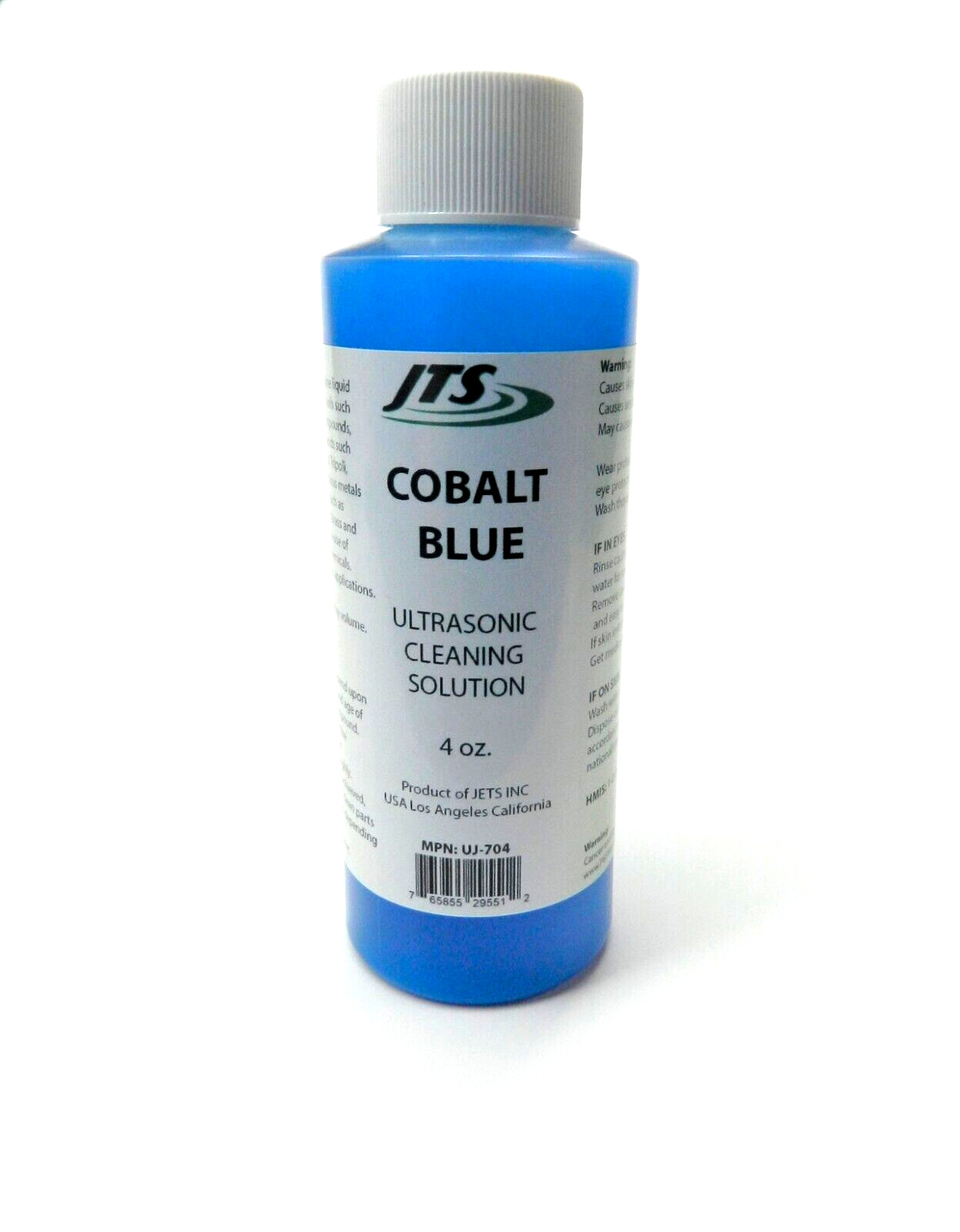 Ultrasonic Solution Cleaner Cobalt Blue Concentrate Cleaning Jewelry Parts 4oz