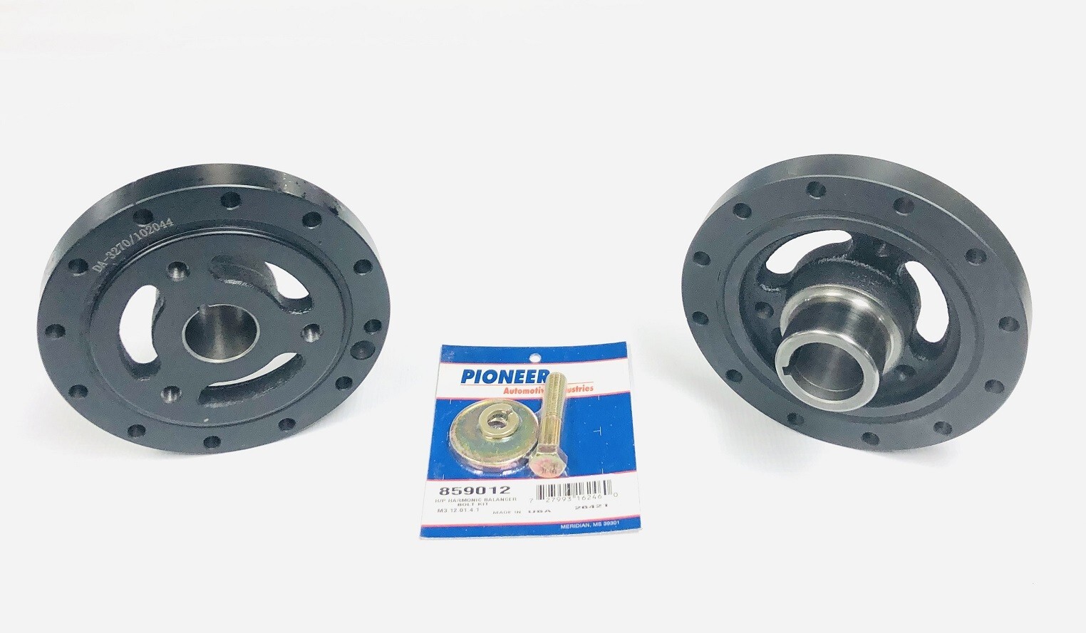 Internal balanced 6″ Harmonic Balancer Damper & Bolt Chevy SB 283 305 327 350