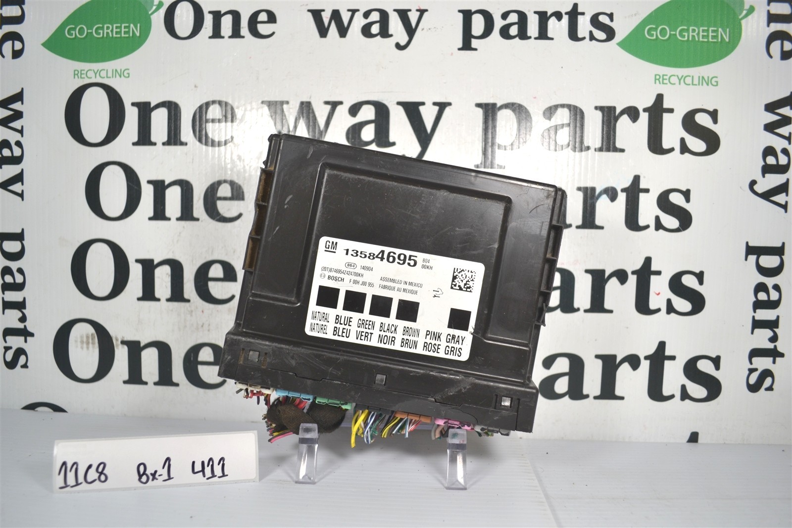 13584695 Chevy EQUINOX 2013-2017 Body Control Unit BCM MODULE OEM 11C8 411 B1