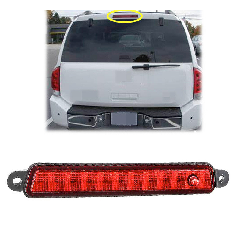 26590-7S000 For Nissan/Armada 2005-2015 Red High Mount LED 3Rd Brake Light