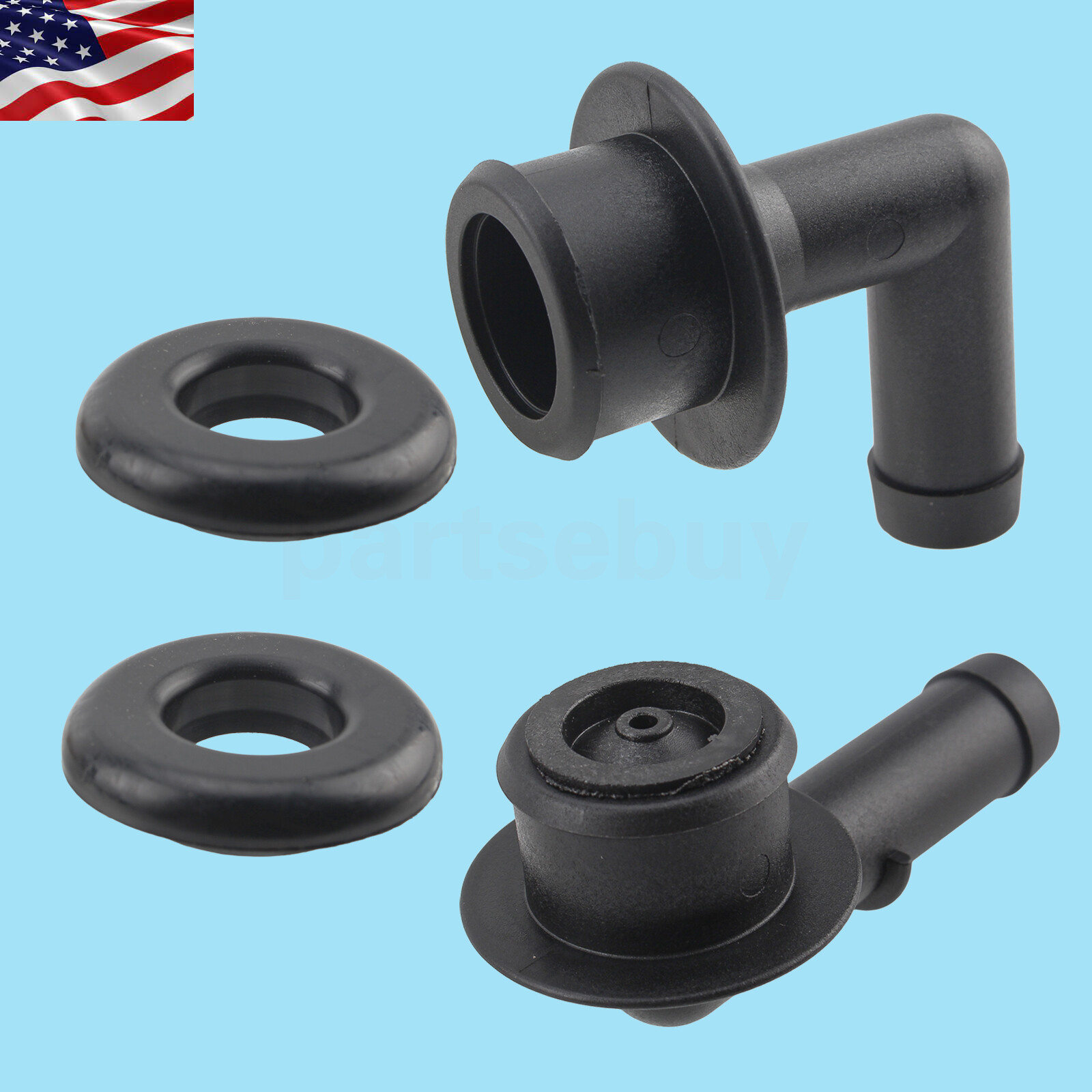 PCV Valve + Grommet part For Jeep 1997-2006 2001 Wrangler TJ Wrangler Cherokee