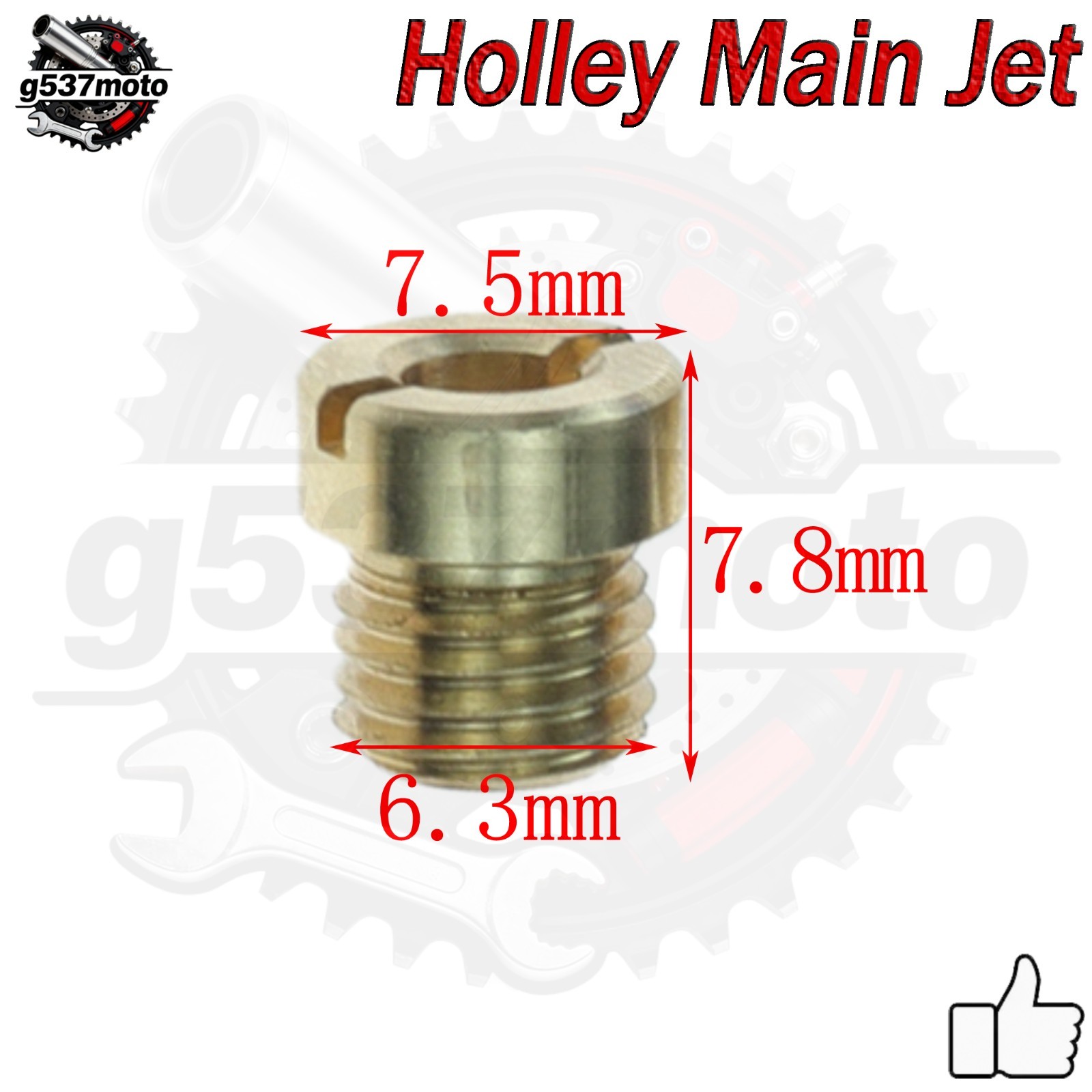 💎YOU PICK ANY SIZE💎Holley Carburetor GAS MAIN JETS KIT 40-110 1/4-32 8 PACK