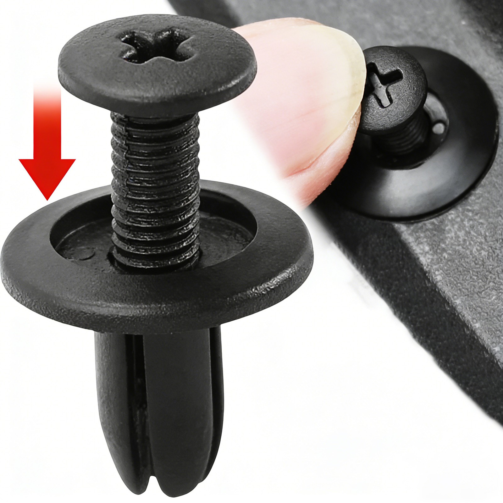 For RAM Dodge 1995-2019 Push Pin Plastic Rivet Auto Car Hole Retainer Clips 100x