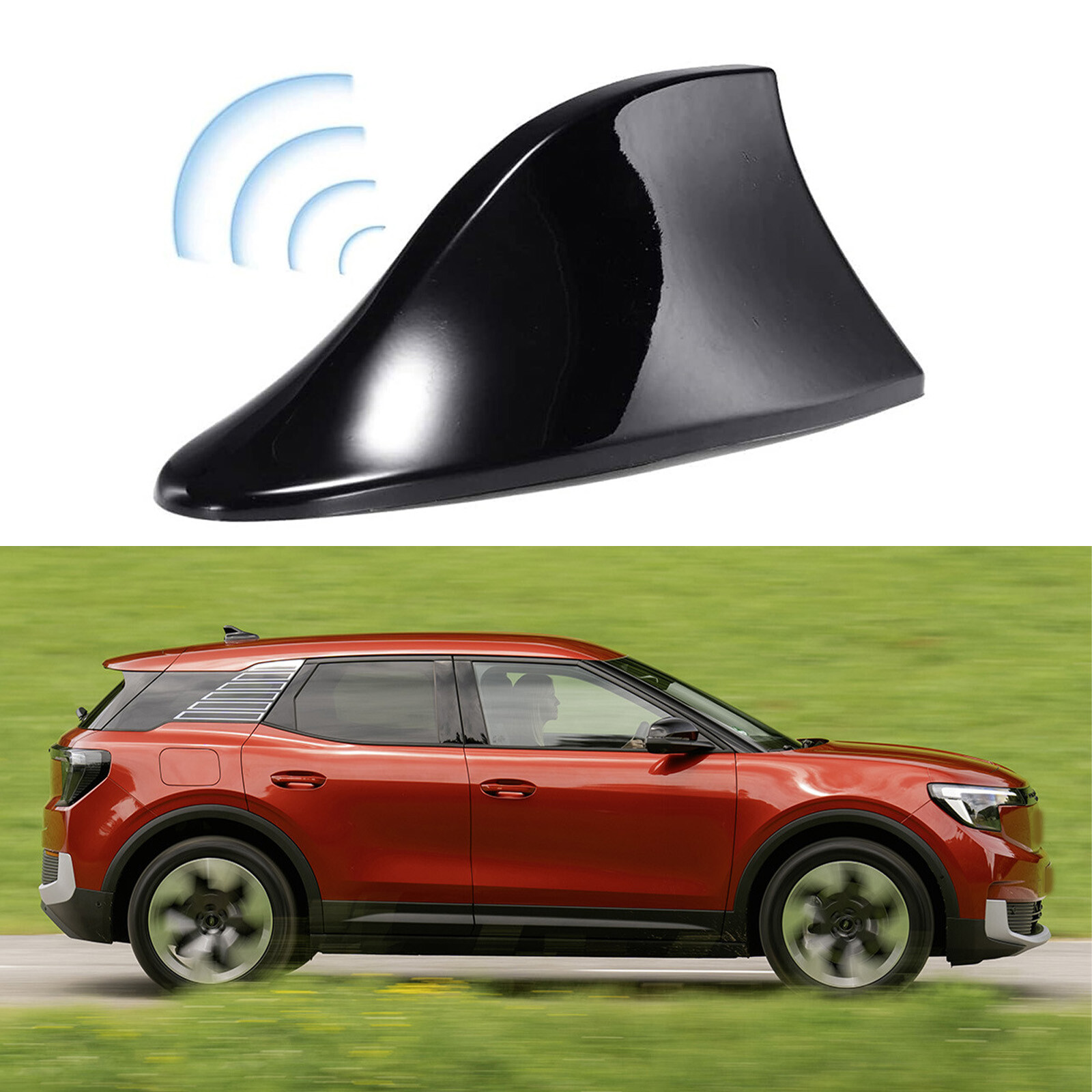 Shark Fin Car Antenna Cover Signal Radio AM/FM Aerial For Ford Explorer 1999-23
