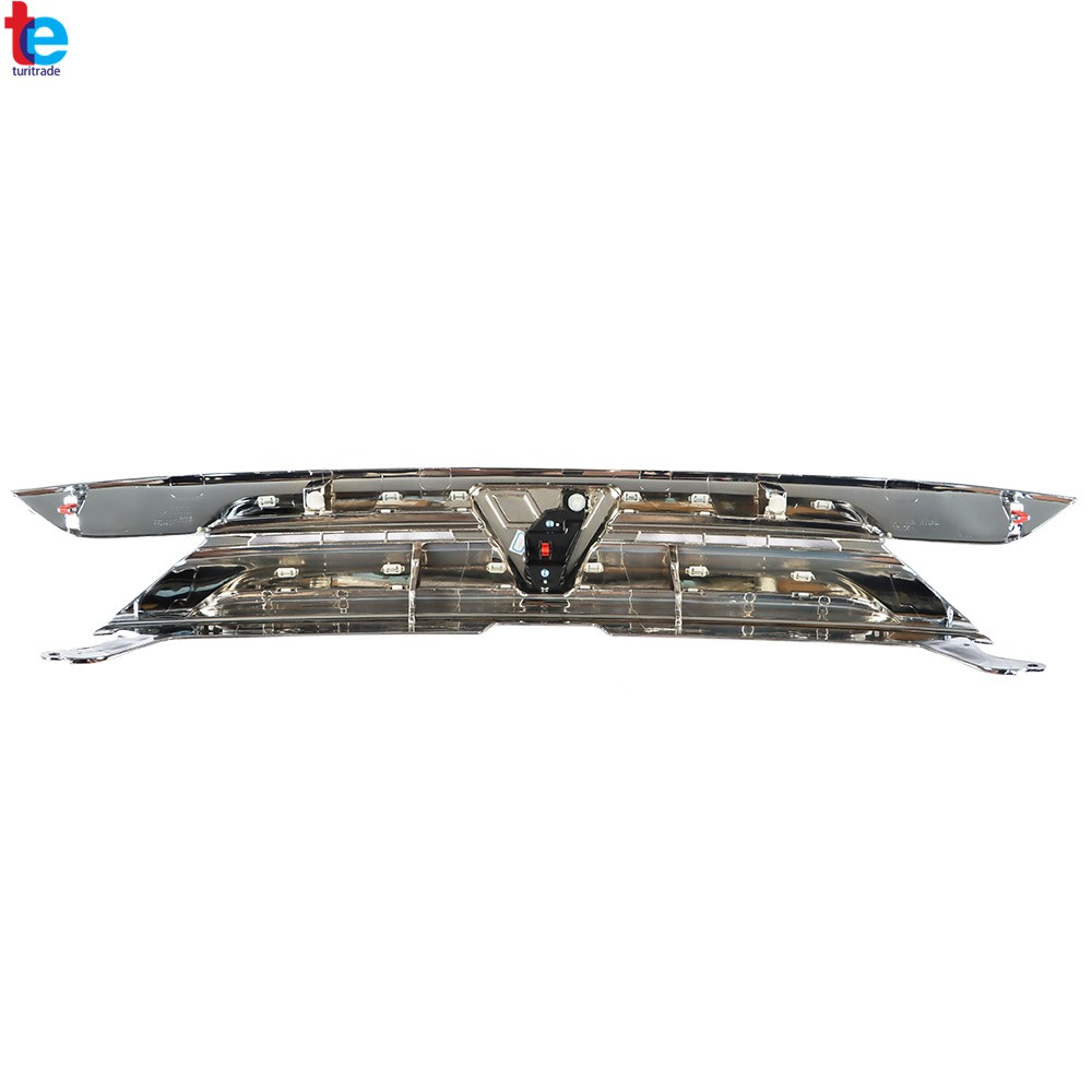 For Mitsubishi Outlander 2016-2018 Upper Grille+Front Bumper Trim Molding L+R