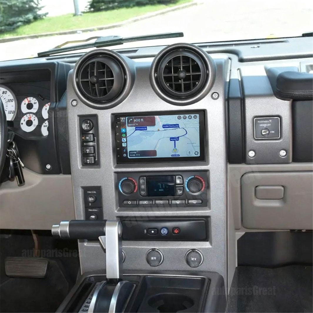 For 2003-2006 Hummer H2 Android 15 Navi GPS Carplay Stereo Radio Wifi DSP Player