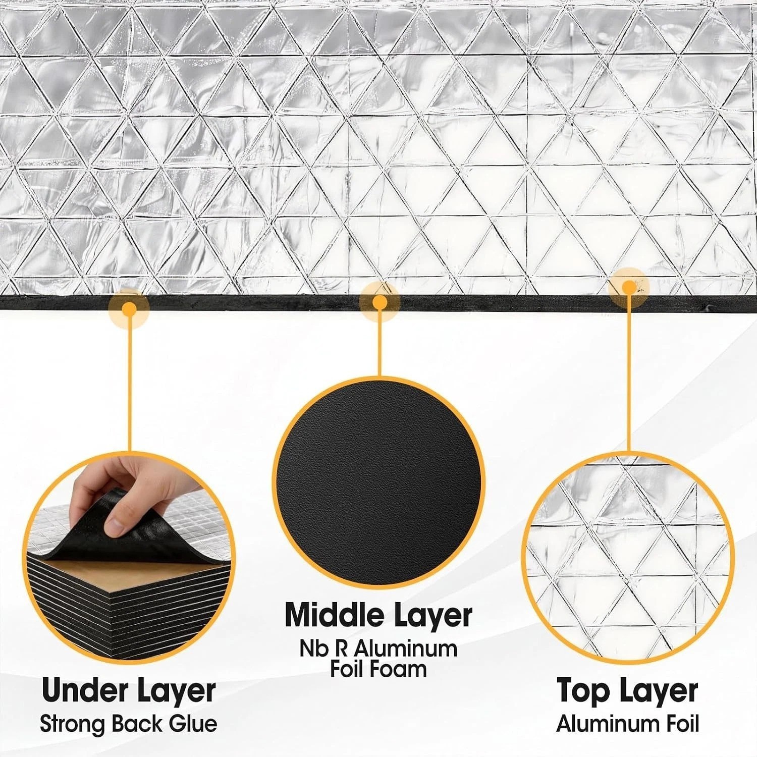 KILMAT 80 mil 32 sqft Car Sound Deadening Mat Butyl Automotive Sound Deadener Au