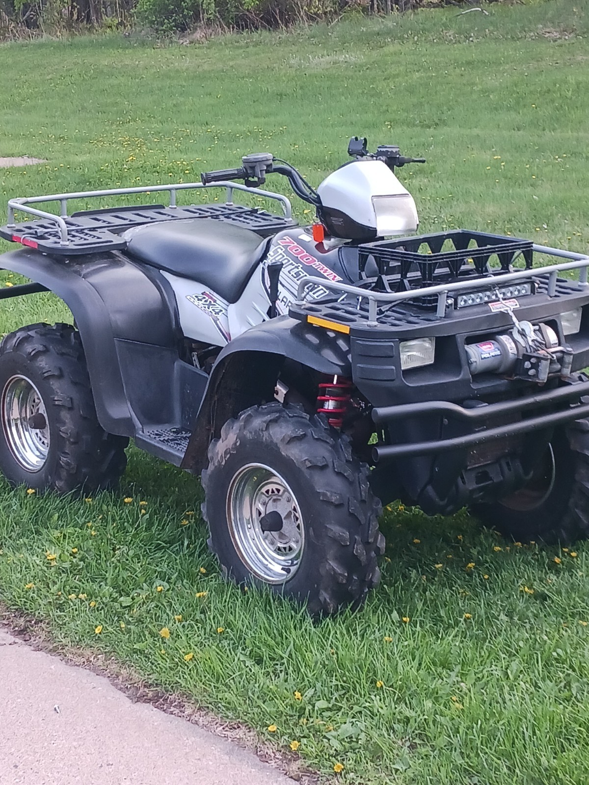 2002 Polaris 700 Twin 2116 Miles. Runs Great.