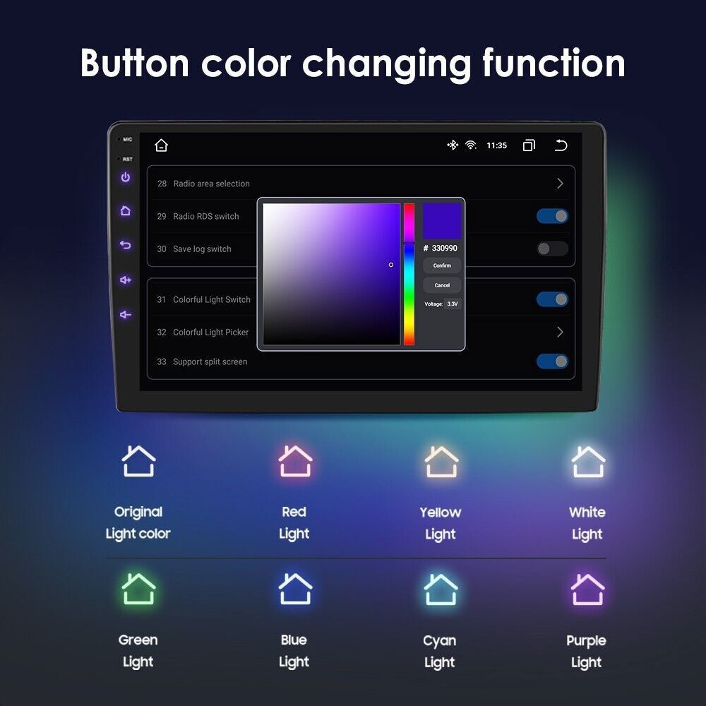 6+64GB Android 8Core For Mercedes-Benz E Class W211 W219 E350 Carplay Radio GPS