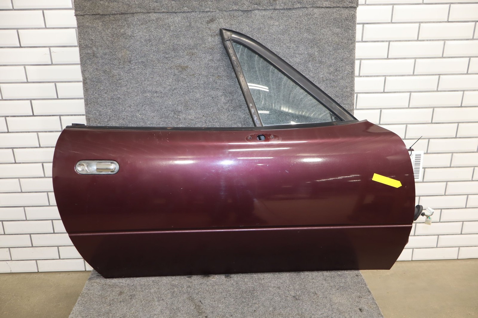 1995 Mazda MX-5 Miata Right Front Door Shell Merlot Mica