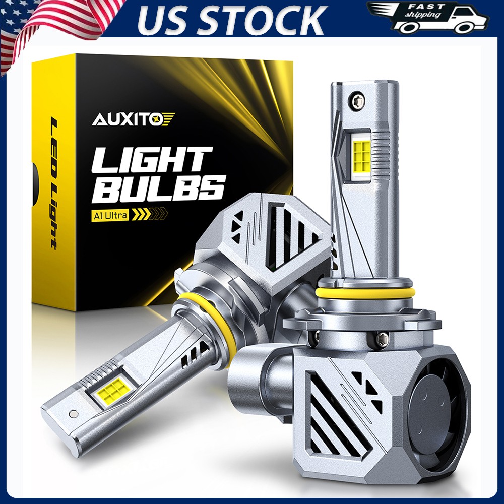 AUXITO 9005 HB3 50000LM LED Bulbs Headlight High Beam Super Bright 6500K White