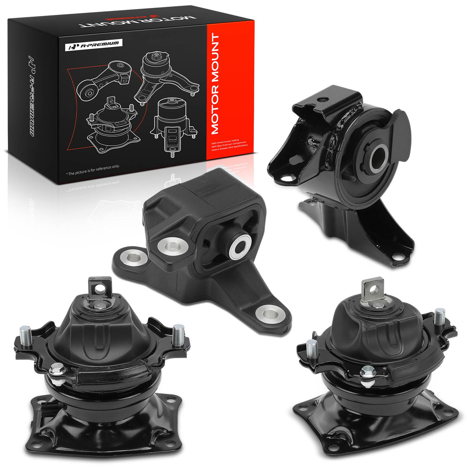 A-Premium 4x Engine Motor & Trans. Mount for Honda Odyssey 2011-2016 V6 3.5L MPV