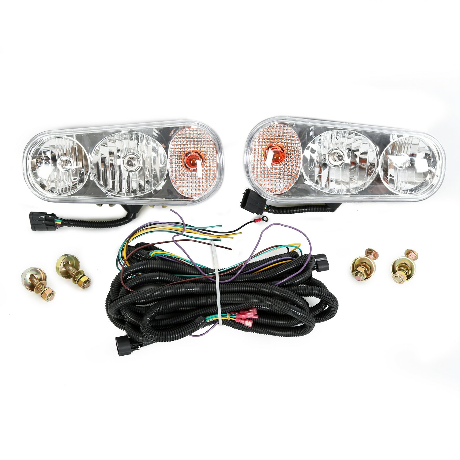 Universal Snow Plow Lights Kit Fits Boss Western Fisher Blizzard Hinker 1311100