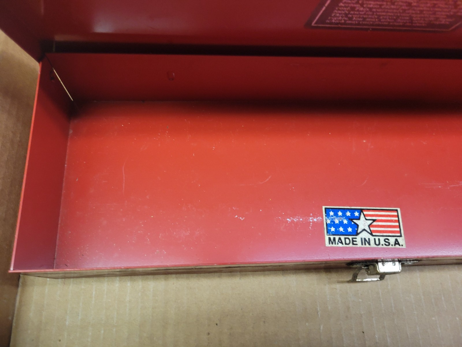 Wright Tool Red Tool Box For 3/8″ Socket Set (Box only No Tools)