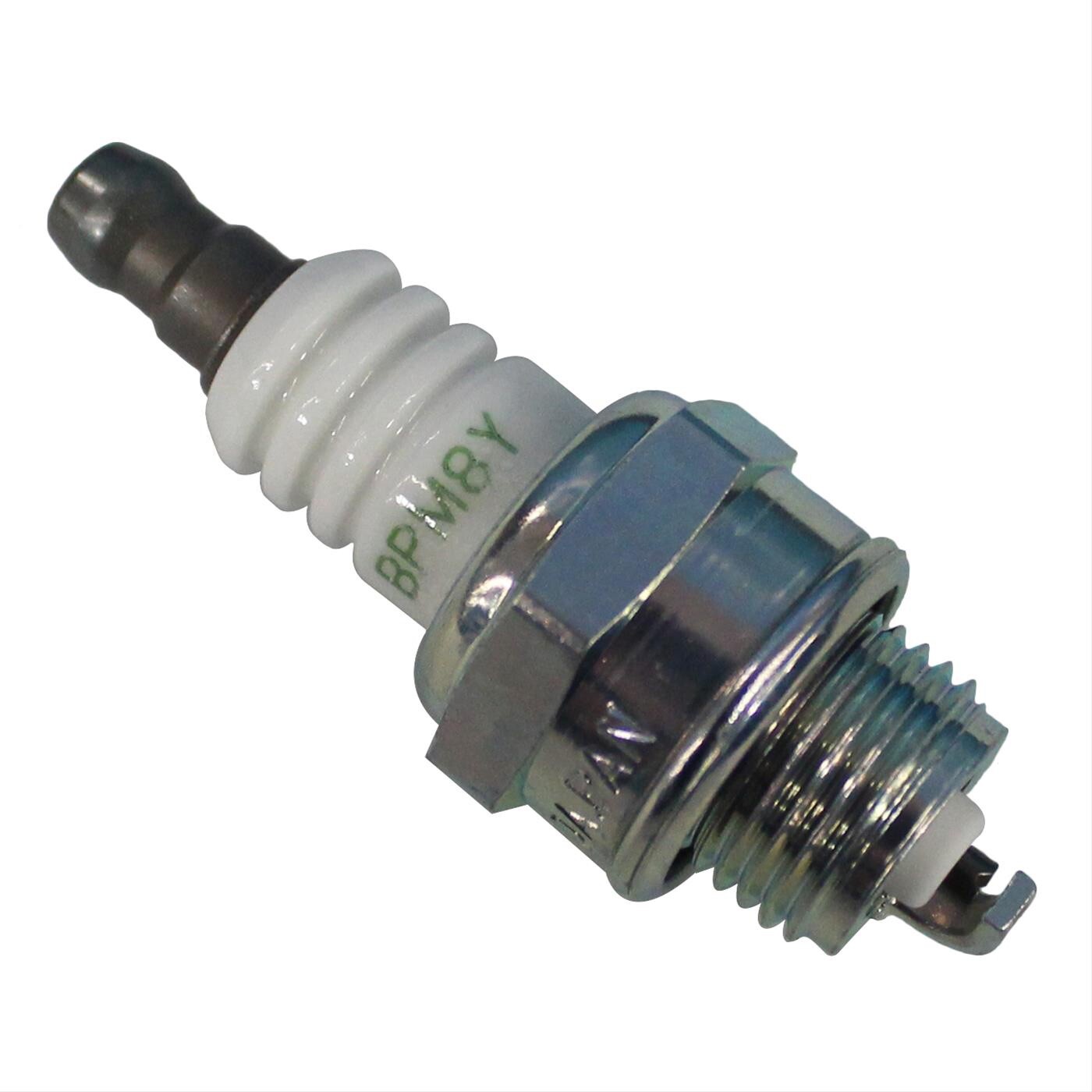 NGK 5574 (BPM8Y) V-Power Standard Nickel Core V-Cut Spark Plug Gap 0.028 (0.7mm)