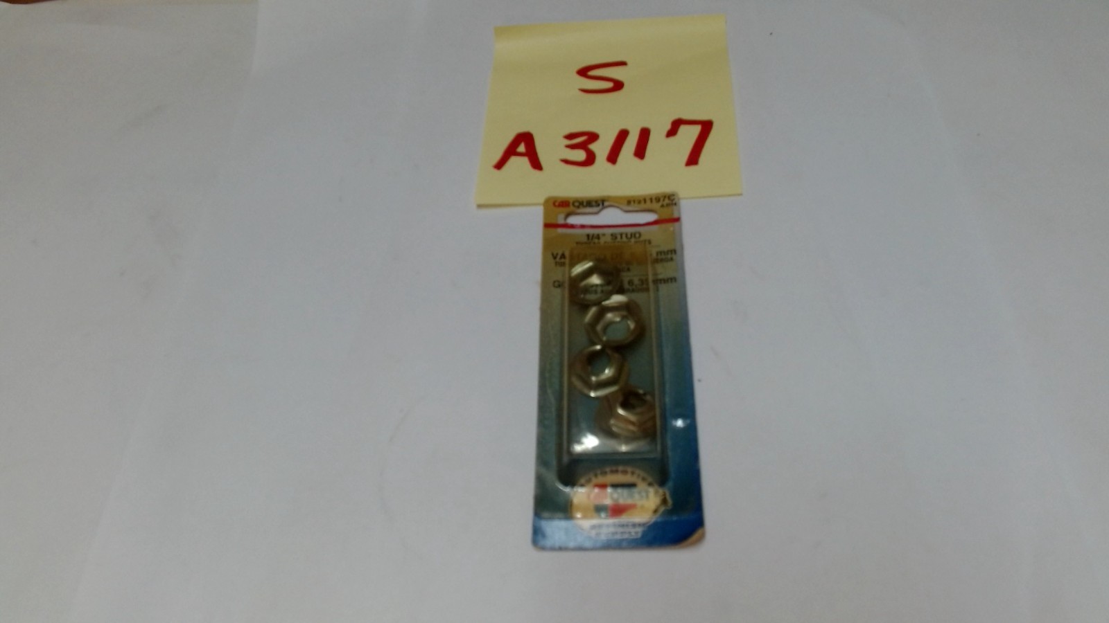 1/4 INCH STUD THREAD CUTTING NUTS ( LOT OF 5)