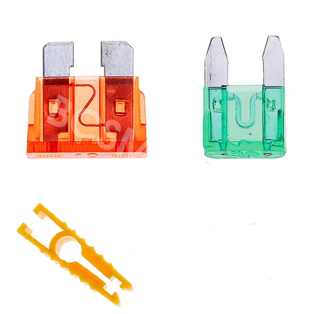 Car Blade Fuse Medium Mini Standard Fuses 5A 7.5A 10A 15A 20A 25A 30A 140PCS