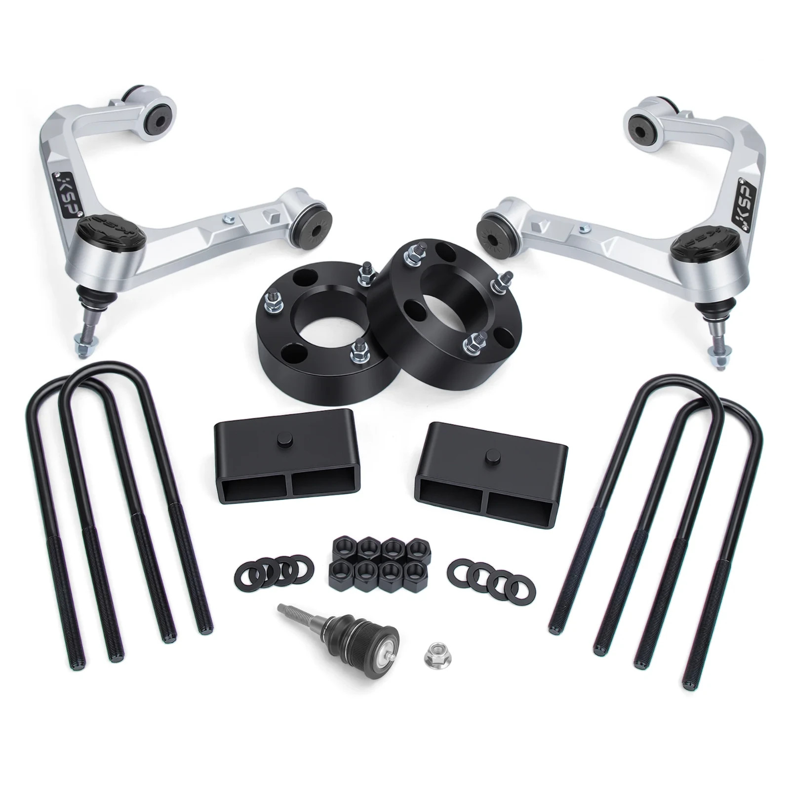 KSP 3” Front+2” Rear Suspension Lift Kits For 2025-2026 Silverdao Sierra 1500