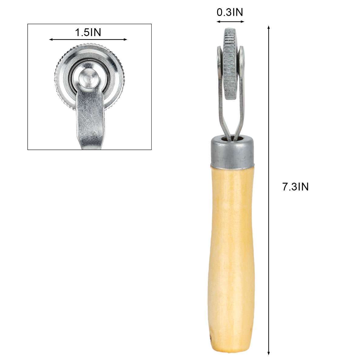 Car Handle Tire Patch Wheel Repair Stitcher Ball Bearing Tyre Roller Repair Tool