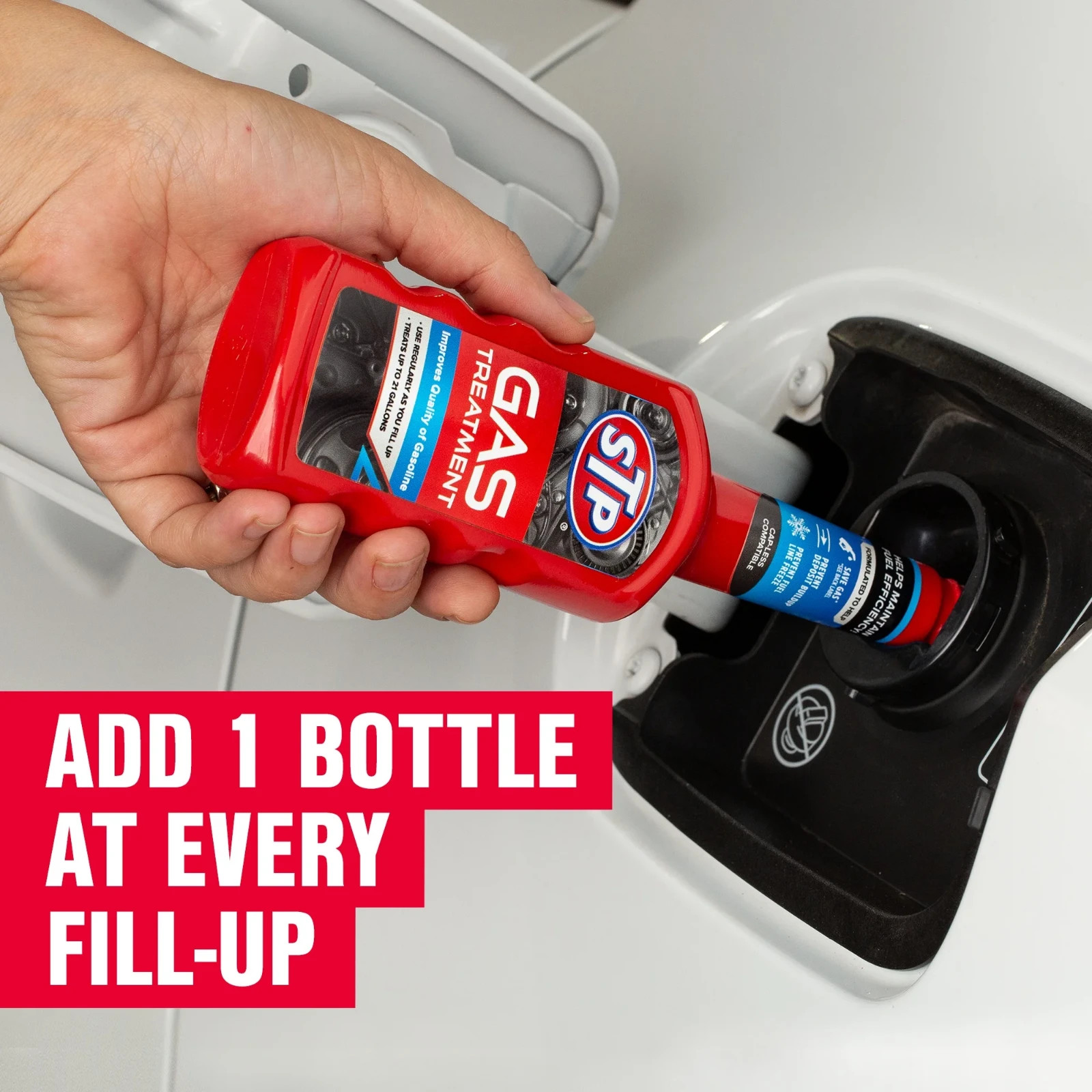 STP Gas Treatment For Any Gasoline Engine Poweful Cleaner – 5.25 FL OZ (4 Count)