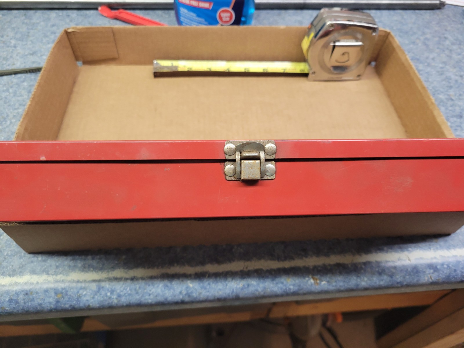 Wright Tool Red Tool Box For 3/8″ Socket Set (Box only No Tools)
