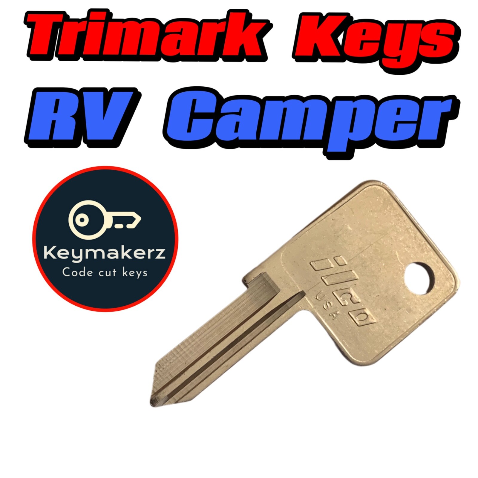 Trimark Keys RV Camper Replacement Spare Key Made Cut to Code 80751-81000
