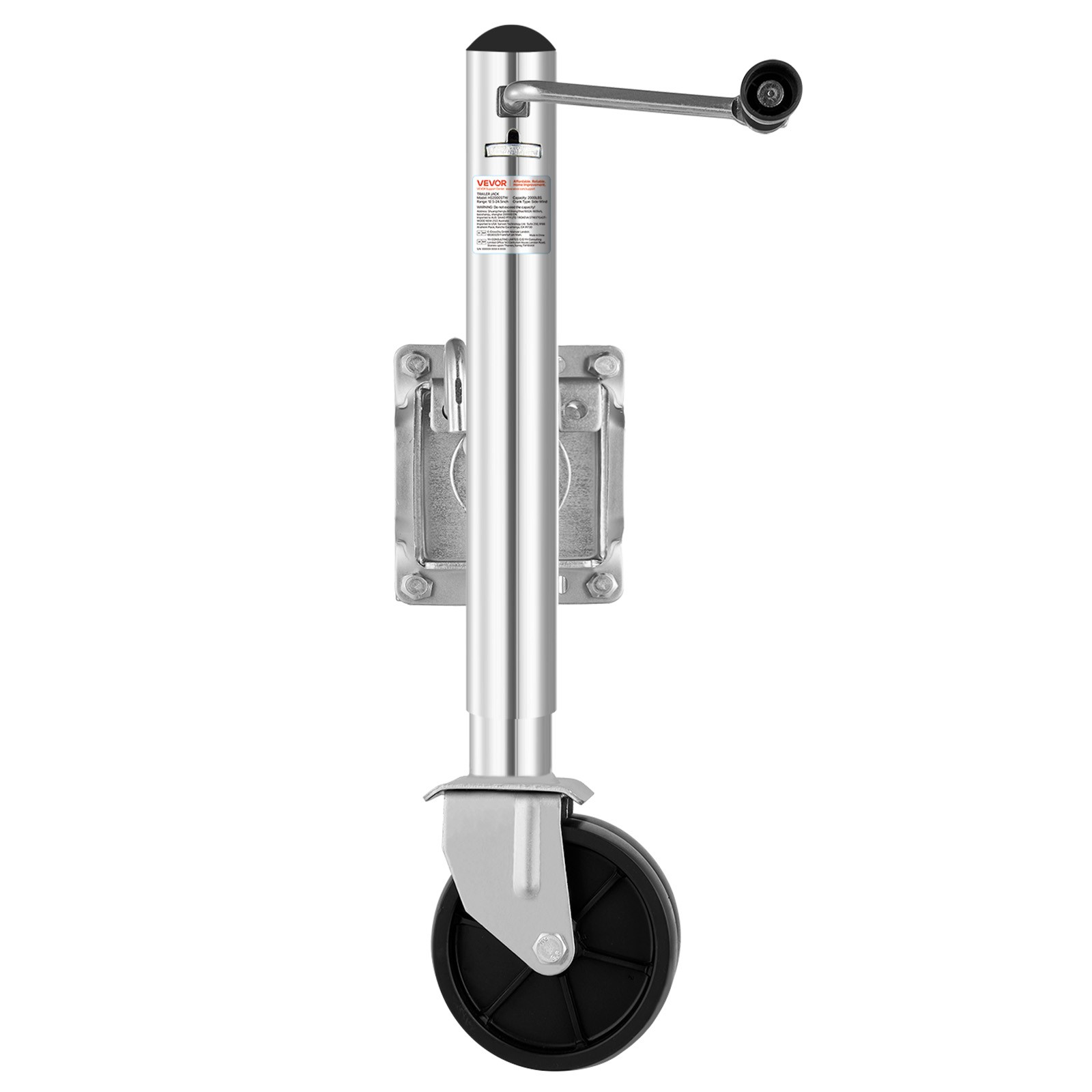 VEVOR Boat Trailer Jack Marine Heavy Duty Swivel Mount Tongue Jack 2000 lbs Load