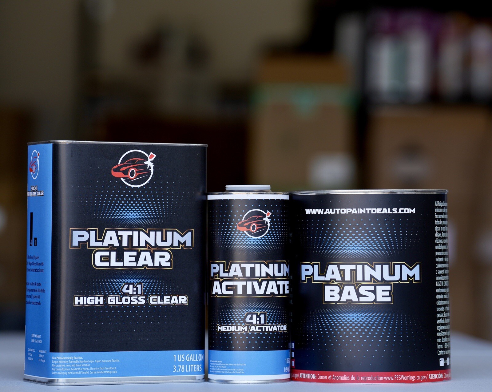 Subaru Gallon UNREDUCED Basecoat Paint + Clearcoat KIT PICK YOUR COLOR!