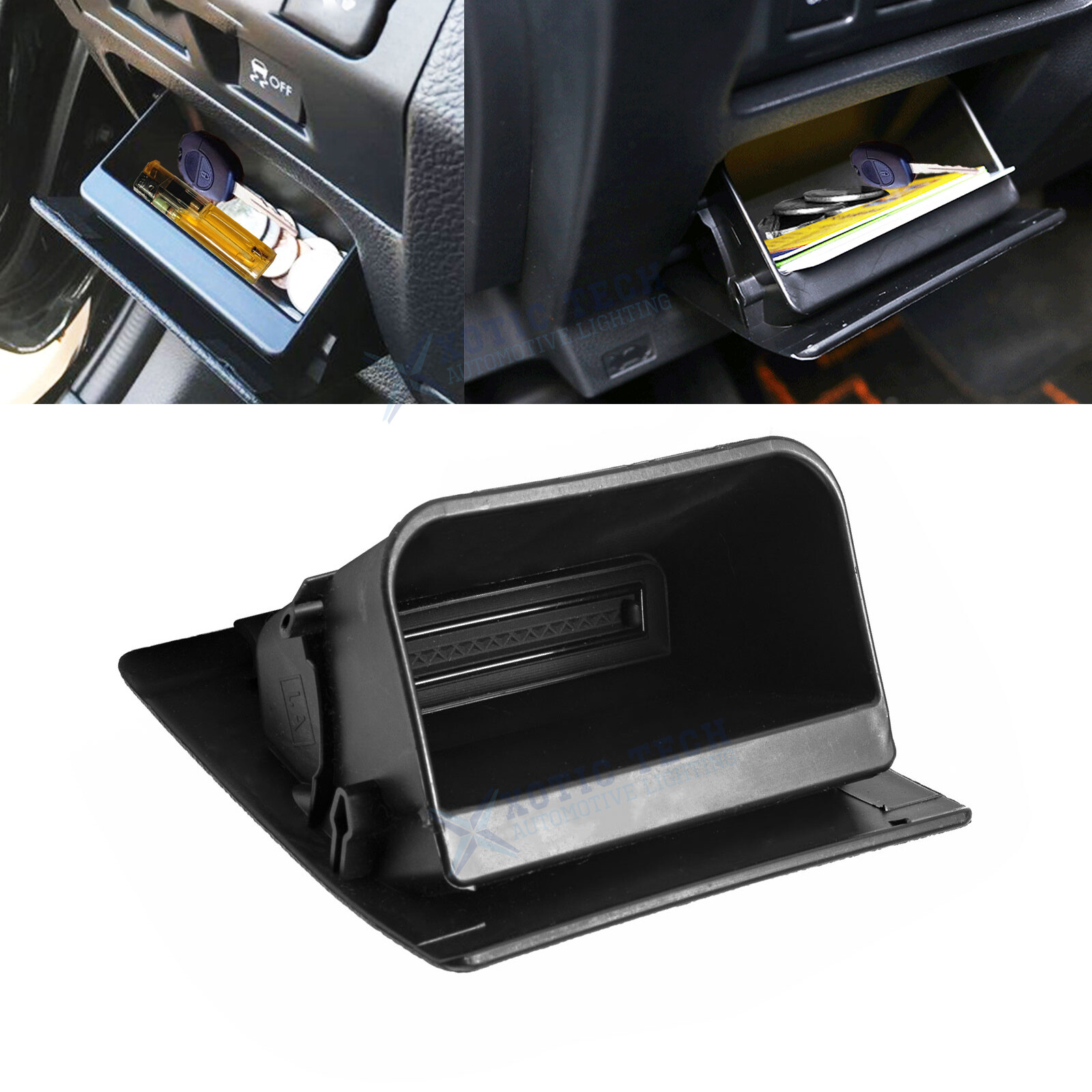 1X Car Interior Fuse Box Coin Storage Container For Subaru XV Crosstrek Forester