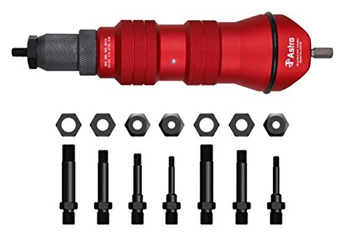 Astro Pneumatic ADN38 XL Rivet Nut Drill Adapter Kit – 3/8″ Capacity
