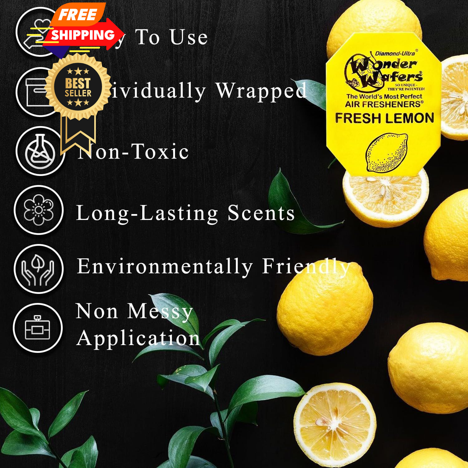 Wonder Wafers Air Freshener Variety Pack of 24 – 24 Count (Pack 1)