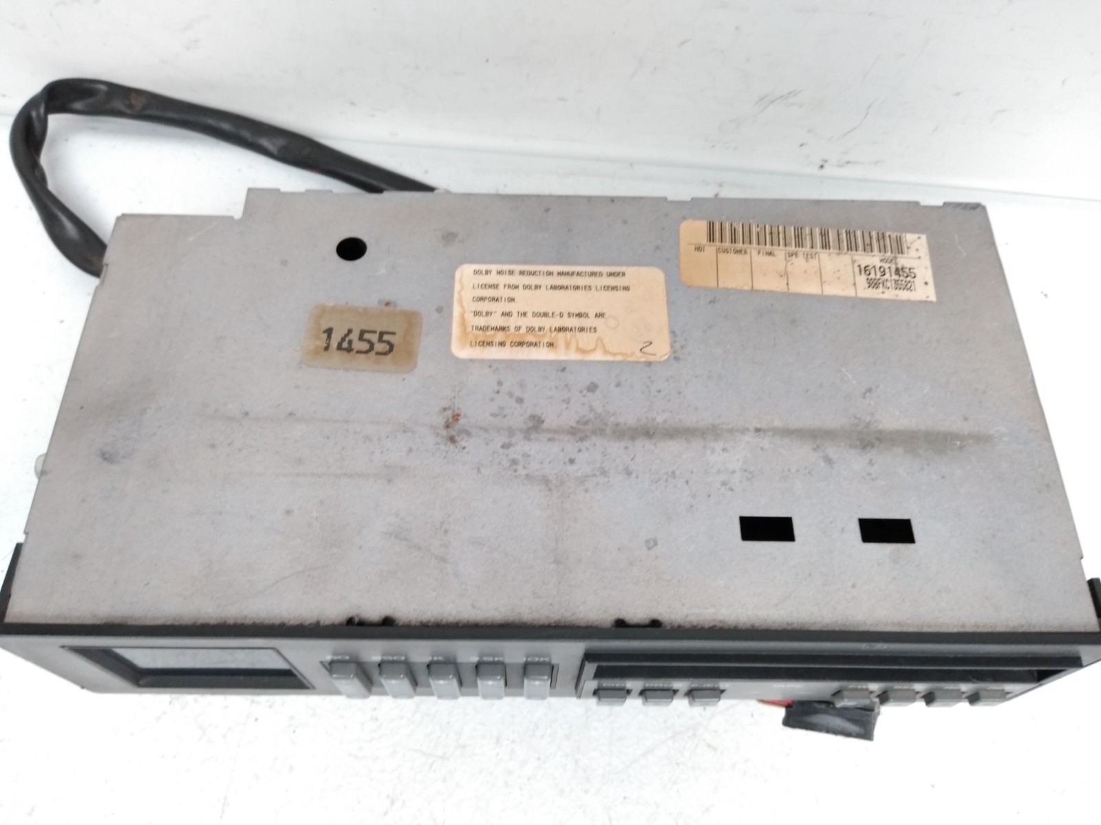 16191455 Chevy 1988-1994 Silverado Tahoe Equalizer EQ Cassette Tape Player J61