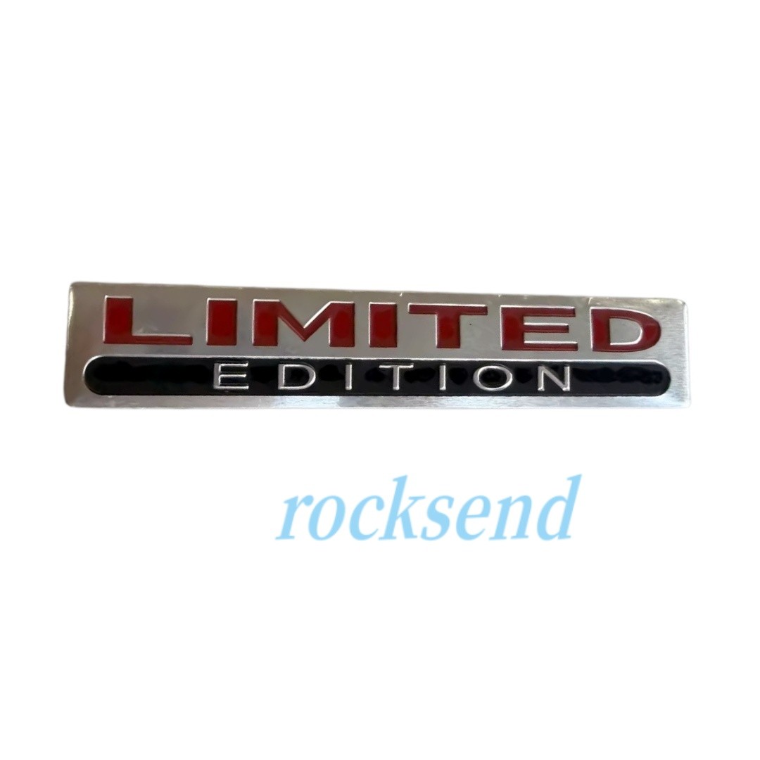 1PC LIMITED EDITION Vehicle Emblem, Metal Car Sticker, Aluminum US STOCK
