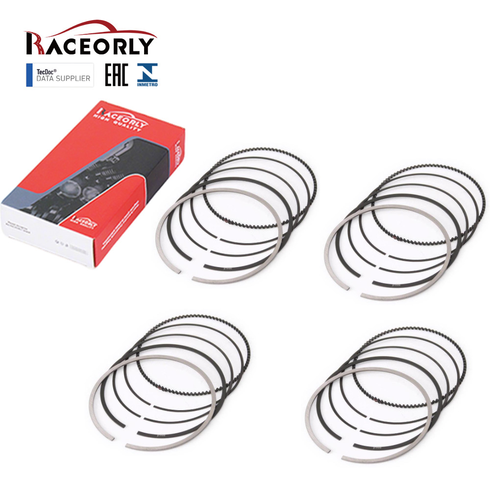 RACEORLY Piston Ring Set STD for 2018+ Land Rover AJ200 2.0 L4 Petrol PT204