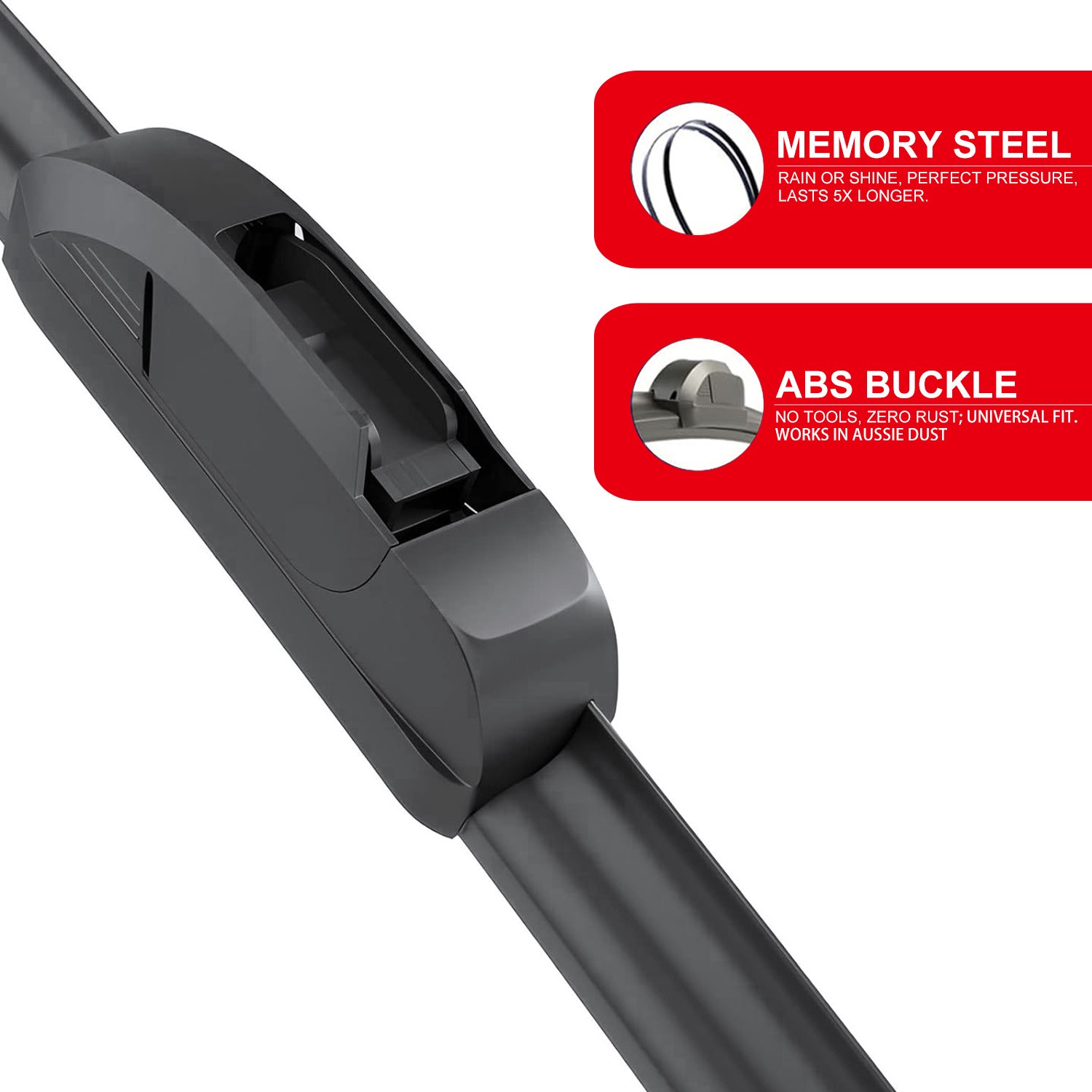 22″/ 22″/16″ Front Windshield Direct Connect Wiper Blades Front Left Right Rear