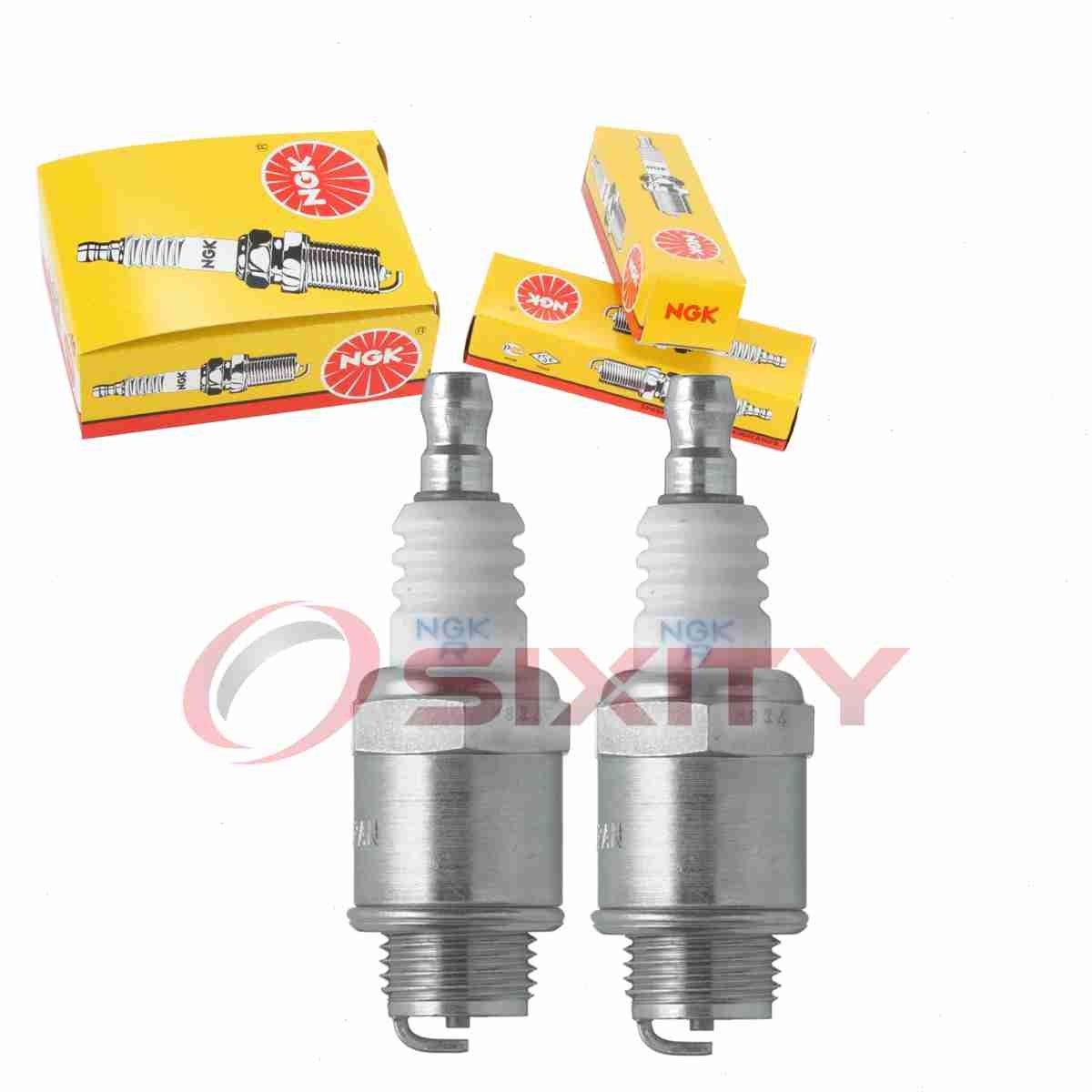 2 pc NGK 4452 BMR2A-10 Standard Spark Plugs for 92070-2103 Ignition Wire sa