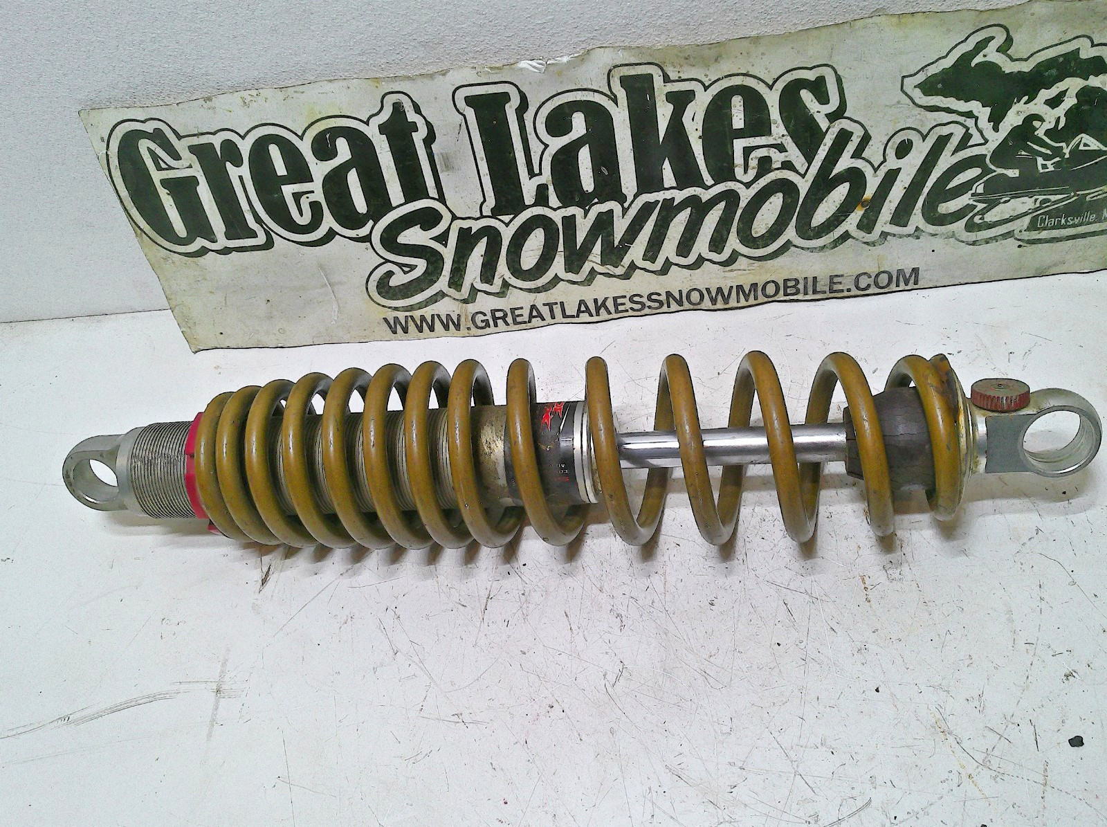 Polaris Snowmobile 16.25″ Ryde FX Clicker Front Shock Needs Rebuild Pro X 440 XR