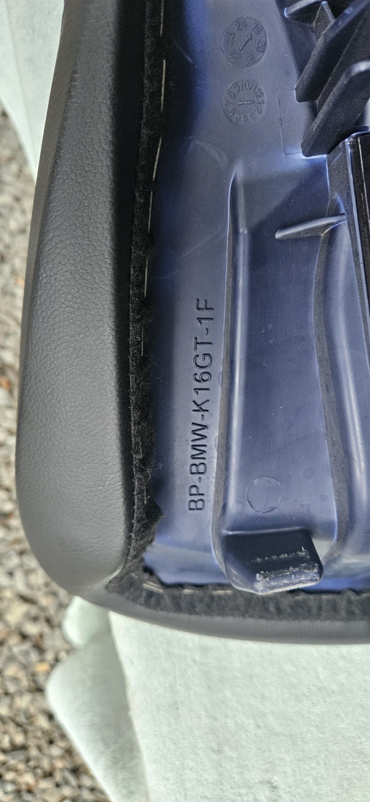 Sargent BMW K1600 GT GTL Sargent Seat Front heated WS-618 GC See pic
