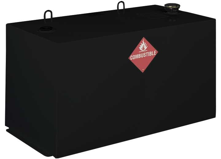 Delta Jobox 100 Gallon Steel Transfer Tank Black Liquid Transport Towing Hitches