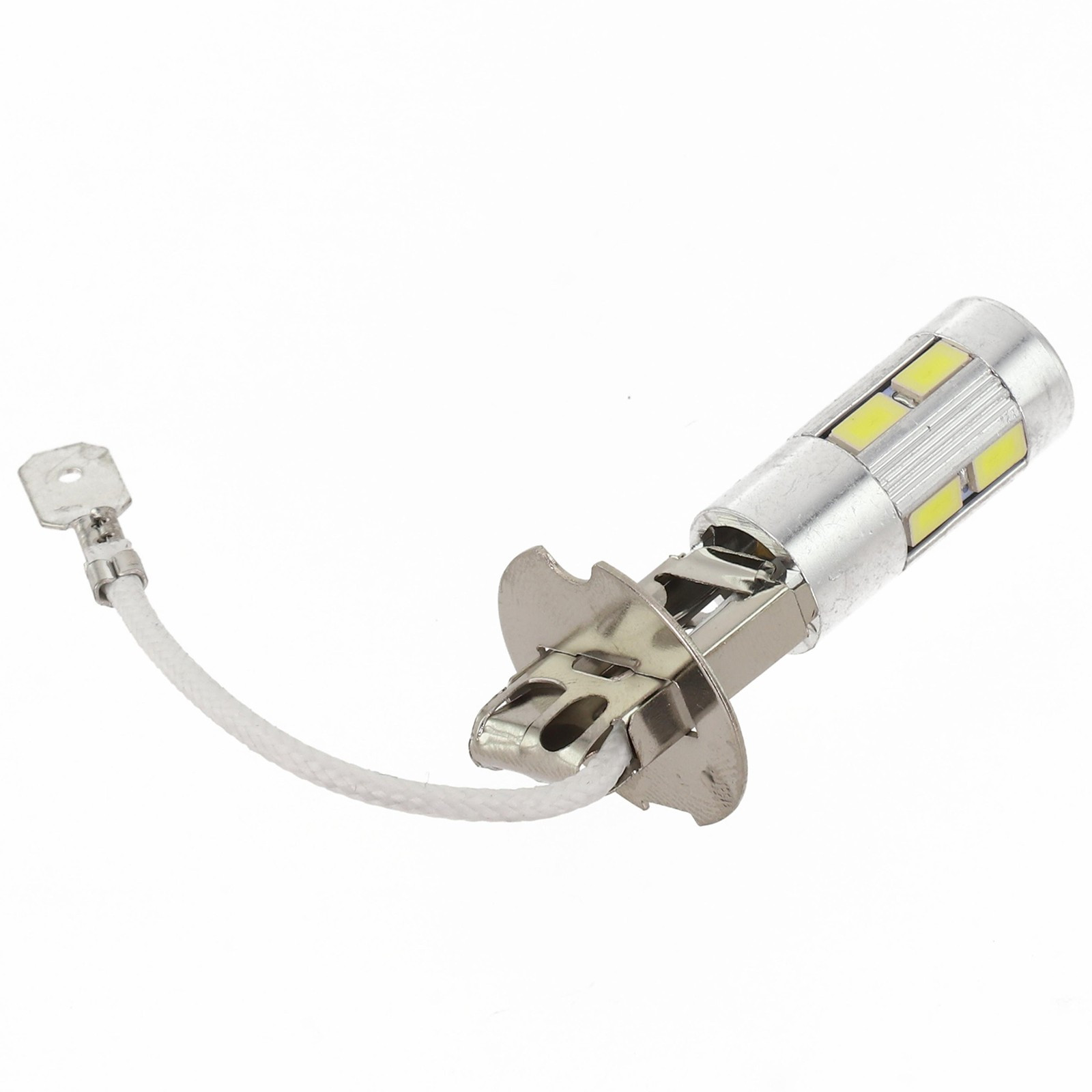 2X H3 50W 6000K White High Power Car LED Fog Driving Lights Bulbs DC 9V To 30V
