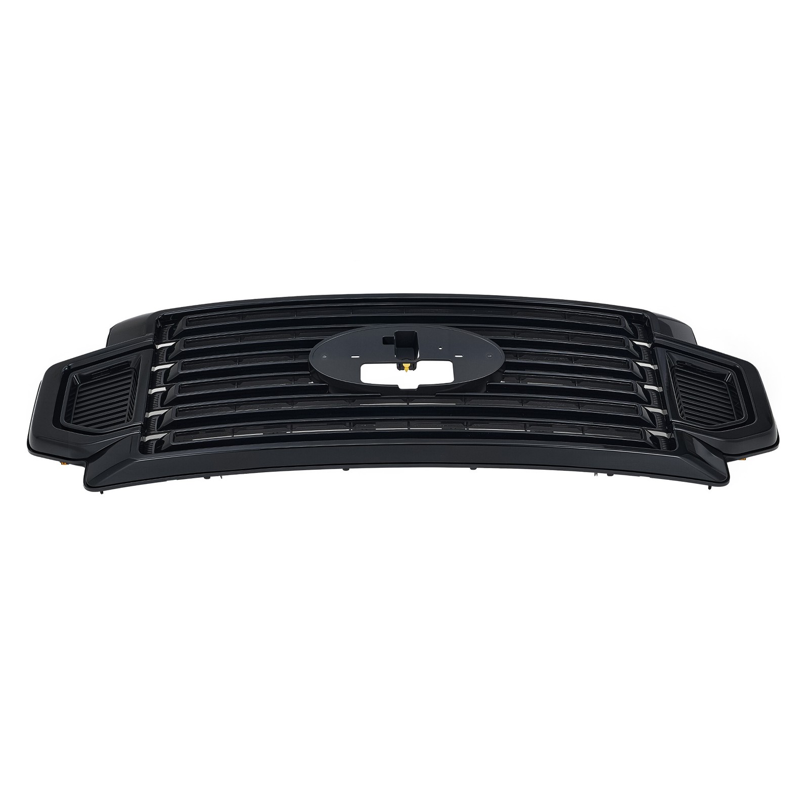 Front Bumper Grille Gloss Black For 2020-22 Ford F-250 F-350 F-450 Super Duty